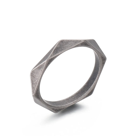 YUNIK 'Tetra' Stainless Ring