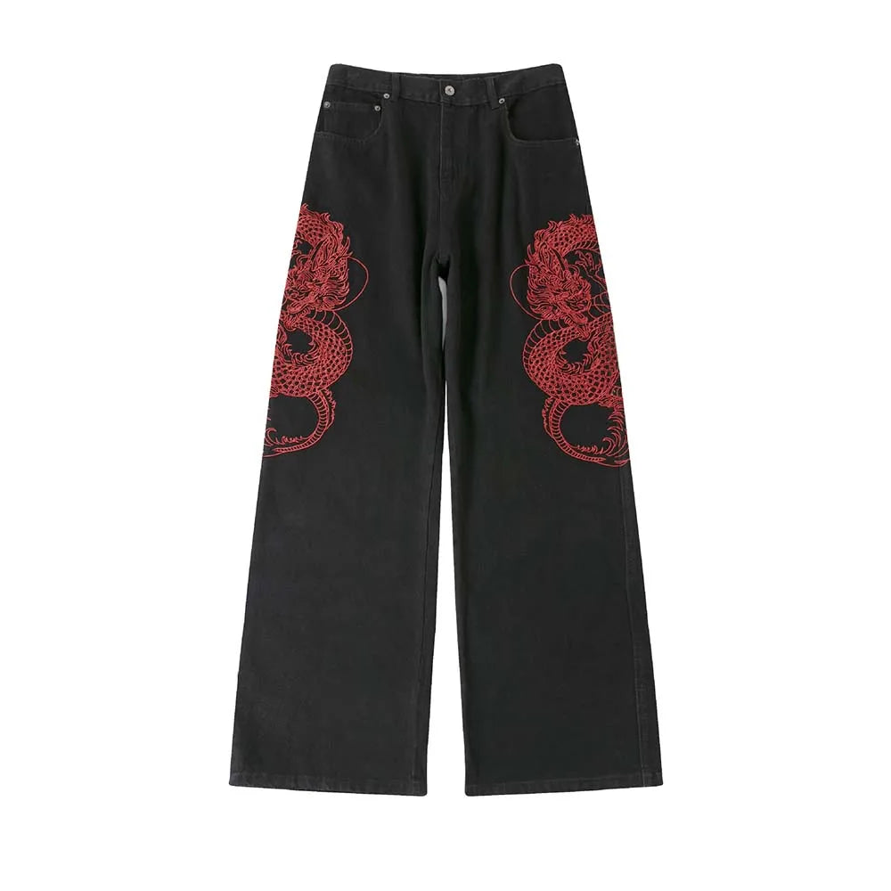 YUNIK 'Dragon' Denim Pants