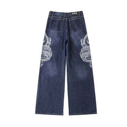 YUNIK 'Dragon' Denim Pants