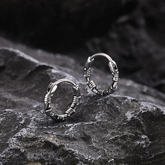 YUNIK 'Rope' Stainless Earrings