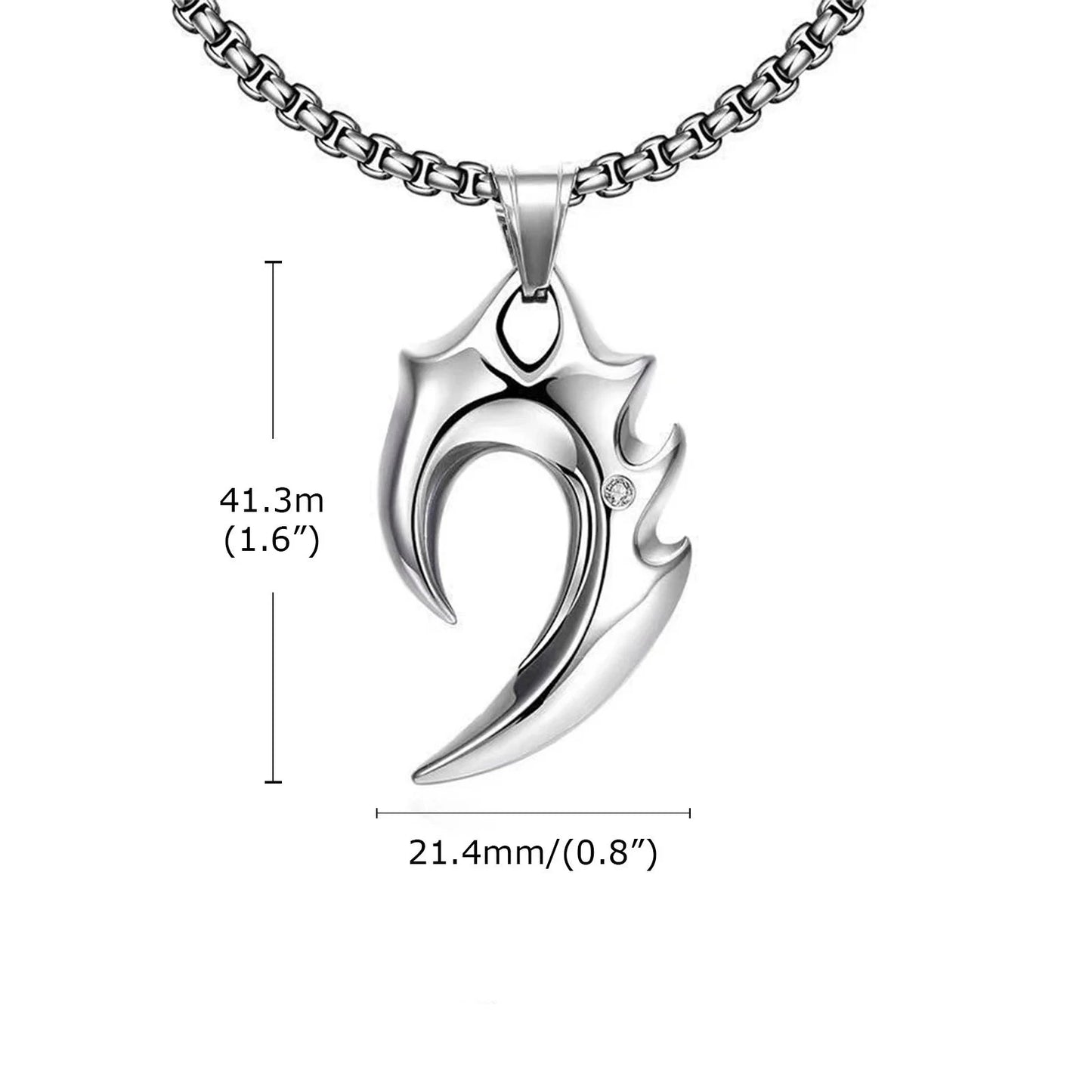 YUNIK 'Sent' Stainless Steel Necklace