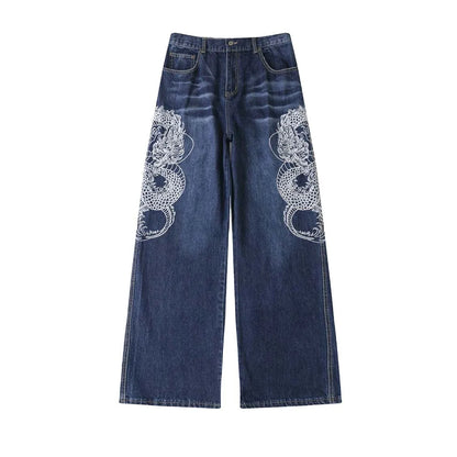 YUNIK 'Dragon' Denim Pants