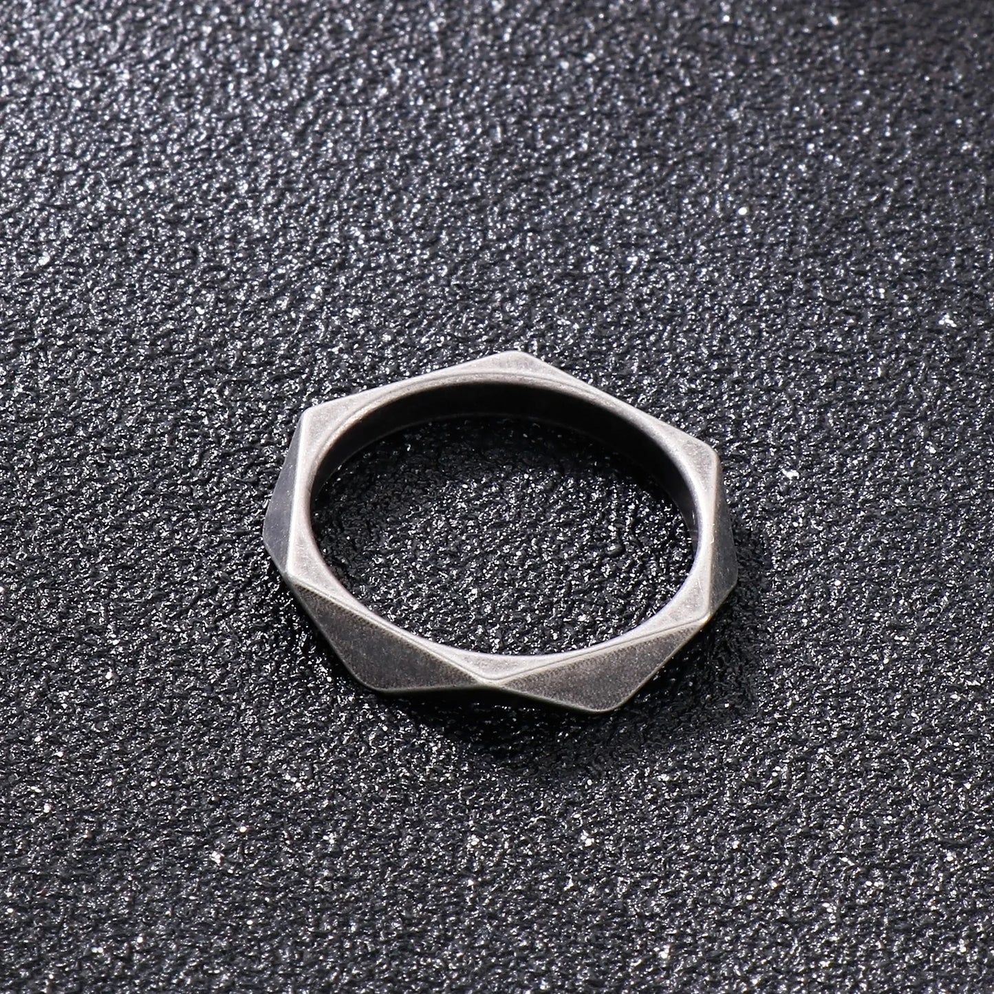 YUNIK 'Tetra' Stainless Ring